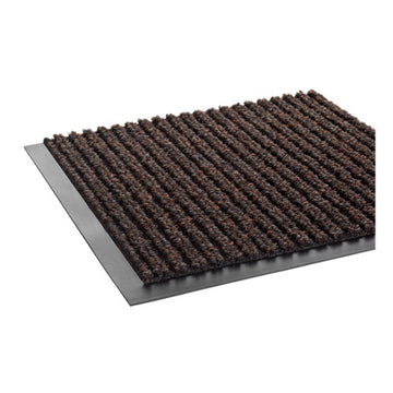 Crown Needle Rib Wipe And Scrape Mat, Polypropylene, 36 X 60, Brown freeshipping - TVN Wholesale
